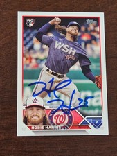 2023 Topps HOBIE HARRIS Nationals In-Person Signed  AUTO