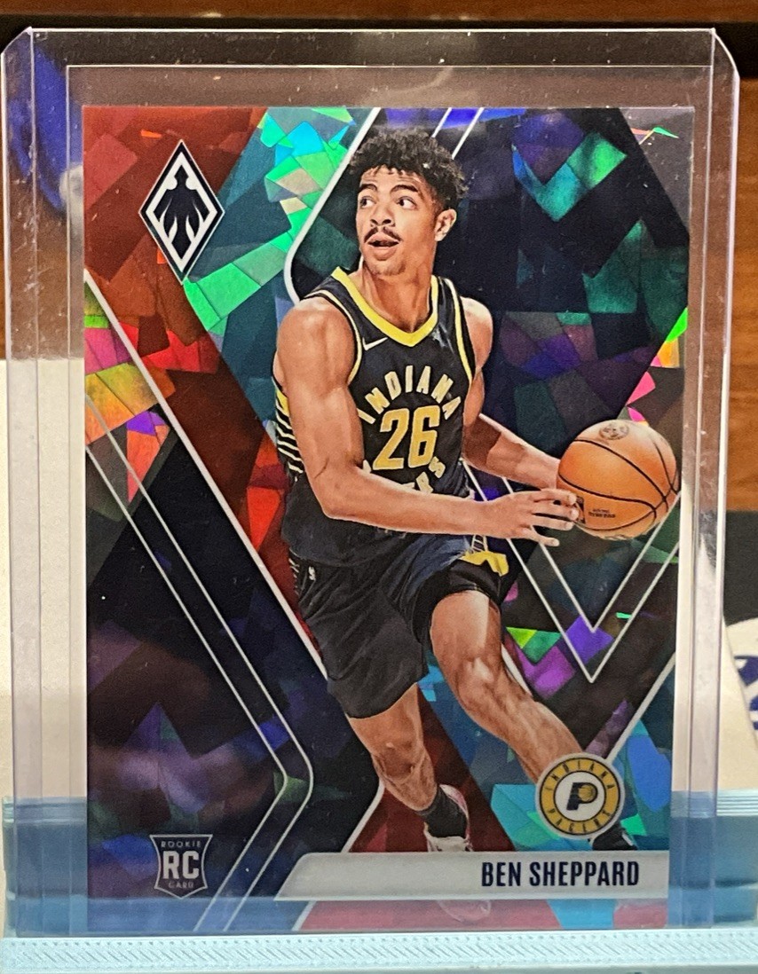 2023-24 Panini Phoenix - Rookies Ben Sheppard #253 Purple Ice Phoenix /25 (RC)