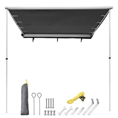 Yescom Vehicle Awning with Blackout Universal Mounting Hardware Shelter Bracket