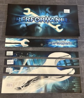 Snap On Tools Aufkleber-Set 40'' Stapel gerade Schublade Performance Schraubenschlüssel ZPLATPERFRM