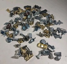 LOT de 105 PIECES de jetons monopoly vintage et moderne Scottie top hat envoi plus