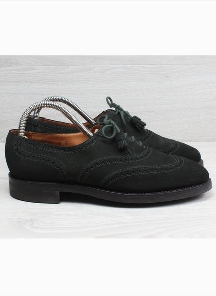 Women Eduard Meier Heels Black Suede 39