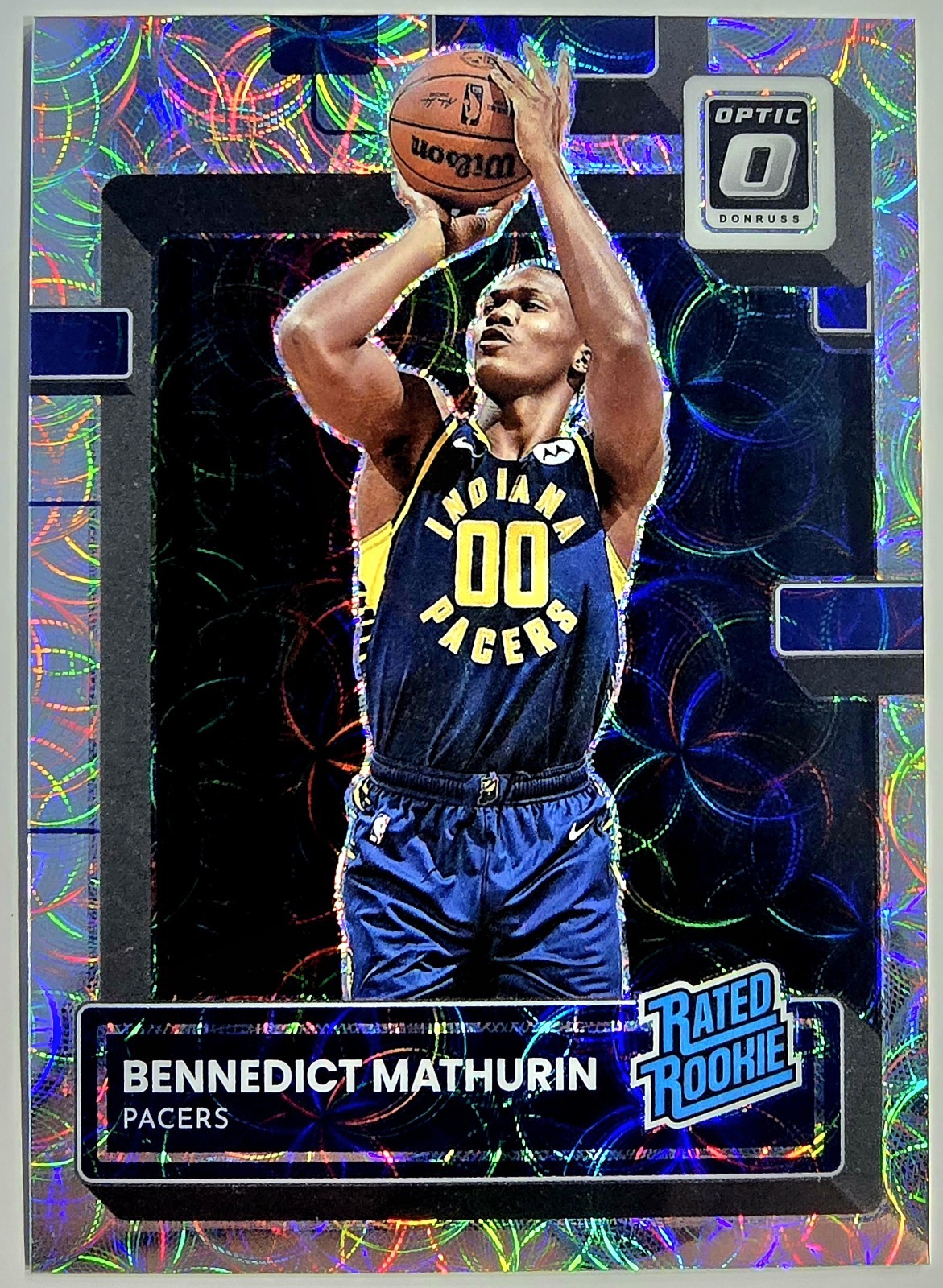 2022-23 Donruss Optic Bennedict Mathurin #209 Premium Box Set /249 Rated Rookie