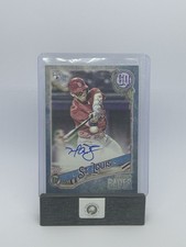 2018 Topps Gypsy Queen Autographs Harrison Bader Indigo /150 (AU, RC) SF Giants