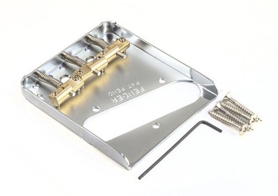 Genuine Fender USA Telecaster  Bridge w/Compensated/Staggered Saddles-Tele 
