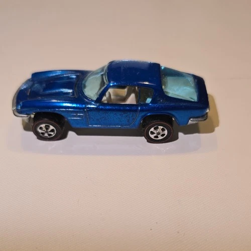 Hot Wheels Redline Maserati Mistral 1969 Blue Diecast Car 1:64 Opening Hood