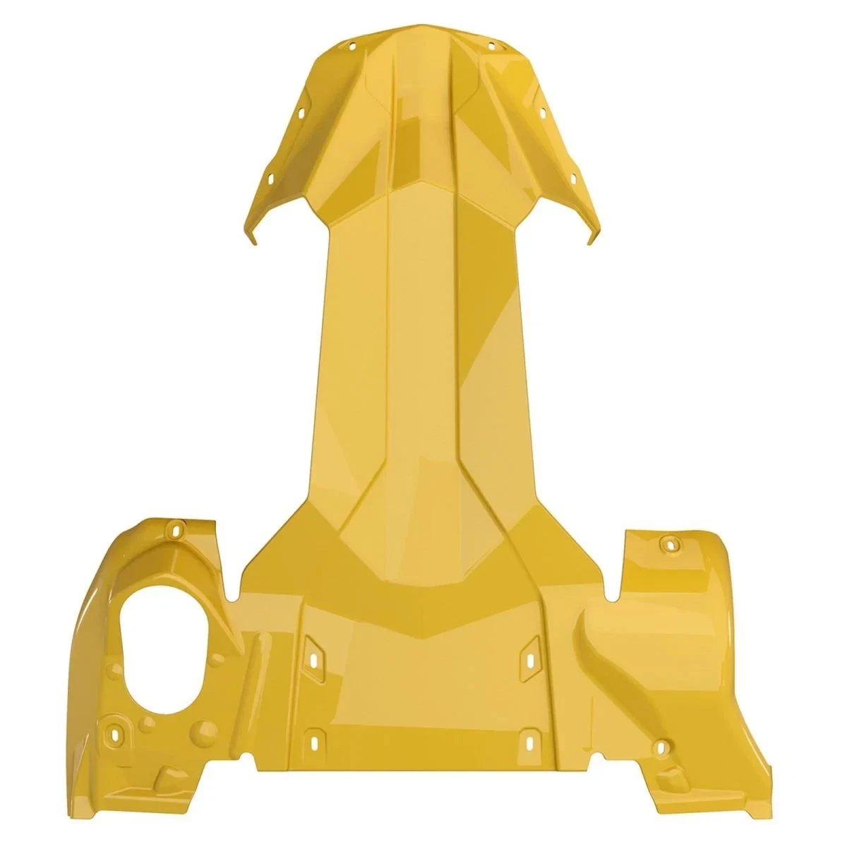 NEW Ski-Doo REV GEN5 OEM Full Body Skid Plate (Neon Yellow) 860202418