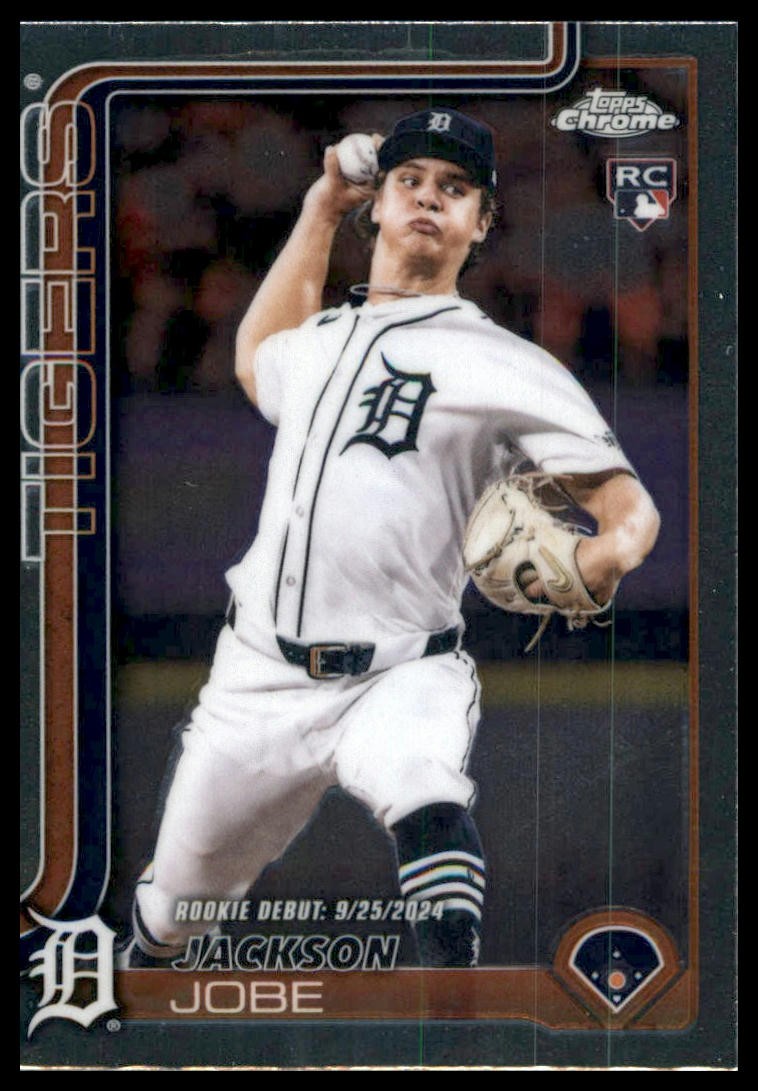 2025 Topps Chrome #249 Jackson Jobe Refractors