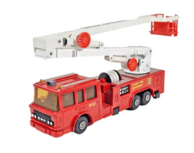 Matchbox Super Kings K-39 ERF Simon Snorkel Fire Engine County Fire ohne OVP.