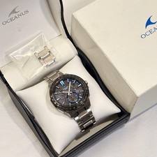CASIO OCEANUS OCW-G1200-1AJF GPS Hybrid Wave Ceptor Ceramic Bezel 20cm