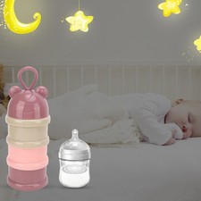 3 Layers Baby Milk Powder Formula Dispenser Detachable Portable Stackable