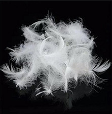 Bulk Goose down Feather Stuffing  Fill   Hypoallergenic Pillow Filling, Repair