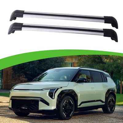 2Pcs Roof Rail Rack Carrier Crossbar Crossbars Fits for 2024 Kia EV3