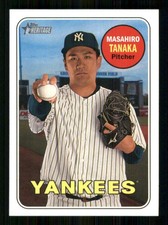 2018 Topps Heritage #218 Masahiro Tanaka New York Yankees 7664