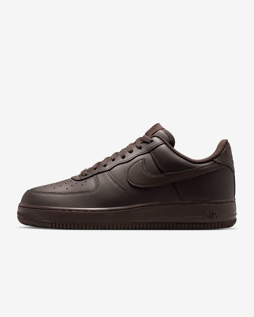 Nike Air Force 1 '07 Shoes Velvet Brown Men's | Size 7.5 - 14 | eBay