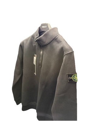 Stone Island Zip Pullover Schwarz Gr. L