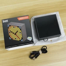 Divoom TimeBox Evo Pixel Art Bluetooth Speaker 16x16 LED Display Alarm Clock OB