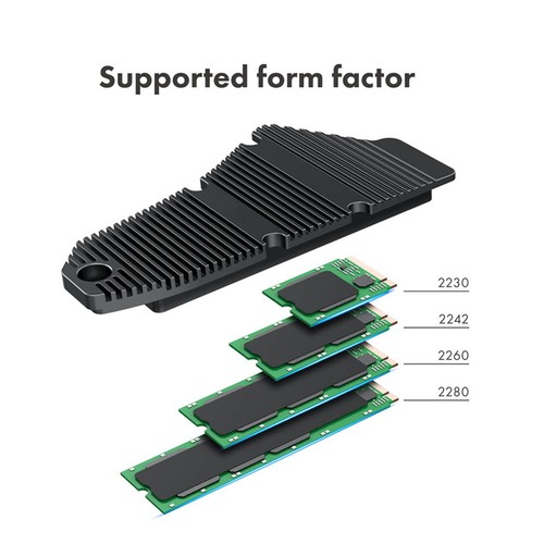 Dustproof Heatsink For Efficient Cooling M.2 Nvme Ssd Heatsink Alloy Coo AM - Afbeelding 21 van 23