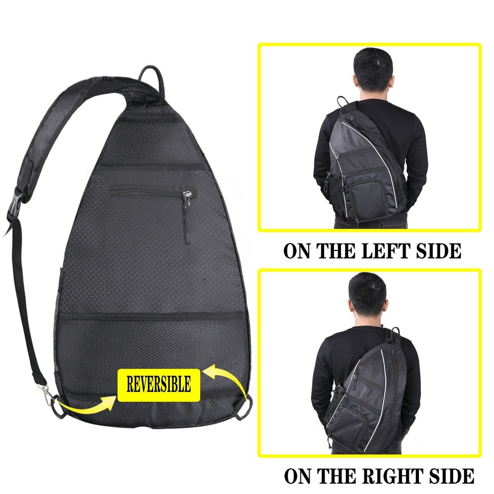 Pickleball Backpack for Women & Men - Travel Paddle Case with Storage Pockets Pickleball Backpack for Women & Men - Travel Paddle Case with Storage Pockets