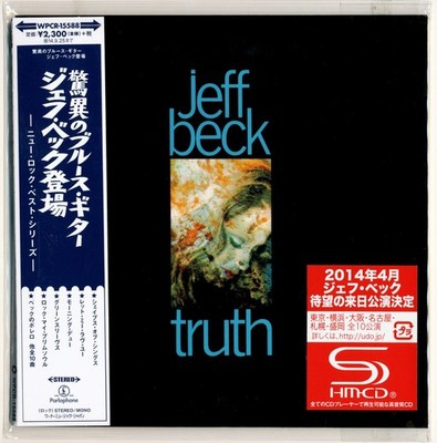 Jeff Beck - Truth +8 Bonus Tracks / Ltd Japan Mini LP SHM CD / MINT Out of print