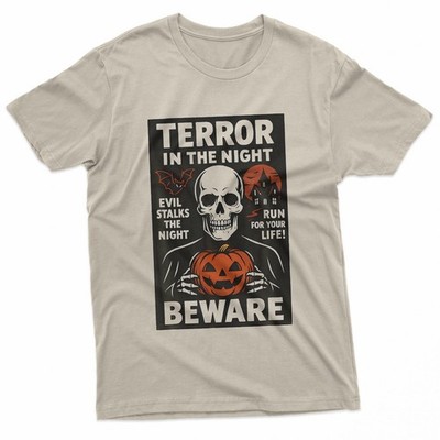 Terror In The Night Head Pumpkin T-Shirt