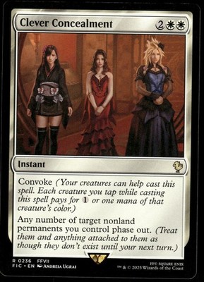 1x Clever Concealment - Commander: FINAL FANTASY - NM - MTG