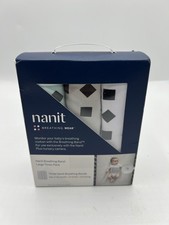 Three Pack Nanit Breathing Band Breathing Wear 3-24 Months Size Large 13-30 LBS