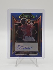 2025 Panini Select Zach Ehrhard Blue Prizm Auto /49