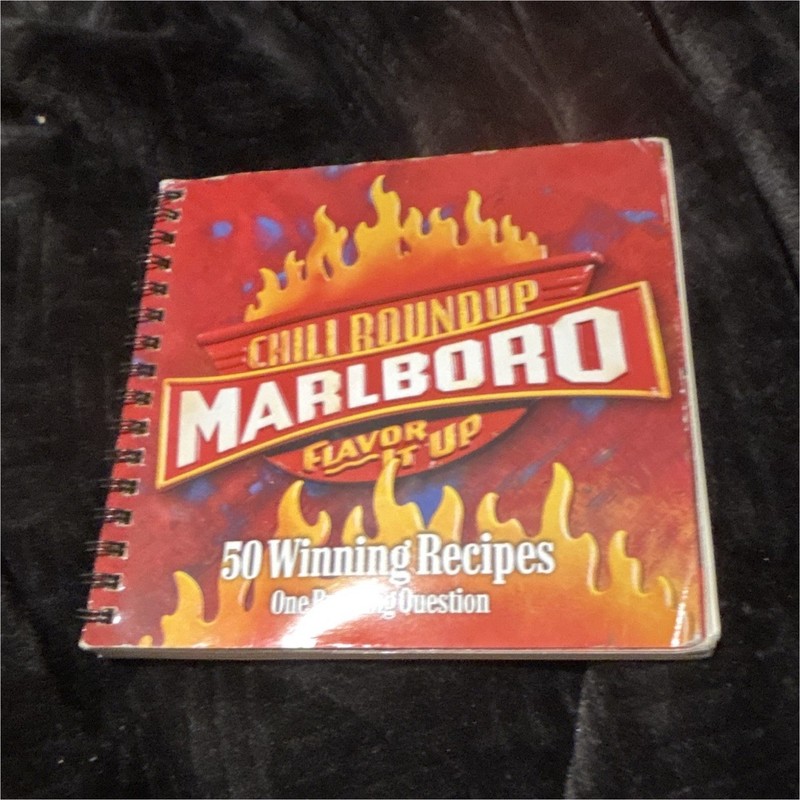 Marlboro Chili Roundup Flavor It Up Spiral Cookbook - 50 Winning Recipes
