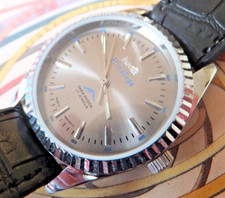 Made In India "Himalaya" Classic Steel Grey Dial HMT Manual Winding Watch