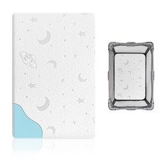 Pack and Play Mattress Pad, 38" x 26" Memory Foam Dual Sided Baby Mattress fo...