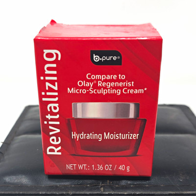 b.pure Revitalizing Hydrating Moisturizer Daily Use Face Cream 1.36 oz