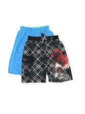  2 Lot of Boys Swim Trunks Bathing Suit Shorts Nike Big Chill Sz 7