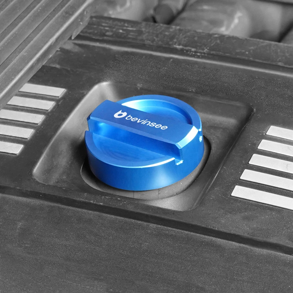 Kit de tapa de filtro de aceite tapa de depósito de refrigerante para BMW N20/N26/N51/N52/N54/N55 Foto 3 de 4