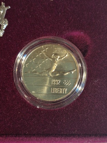 United States Mint 1992 Olympic Coins - Picture 4 of 7