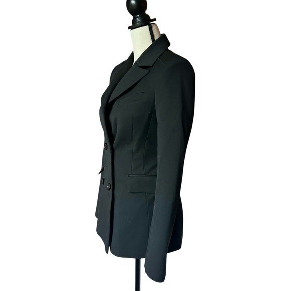 YULIAWAVE Structured Double Breasted Jacket Black… - image 4