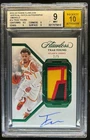 2022-23 Flawless Trae Young Vertical Patch Auto Emerald #1/5 BGS 9/10