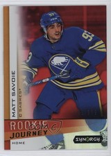 2023-24 Upper Deck Synergy Rookie Journey Home Red /599 Matthew Savoie Matt 0u20