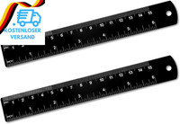 Metall Lineal 2 StüCk 15Cm Edelstahl Lineal Metalllineal Doppelseitenskala Stahl