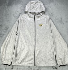 Missouri Tigers Mizzou '47 Brand Forward Jacket Windbreaker Beanie Tiger Gray L