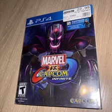 Marvel vs Capcom Infinite Deluxe Edition Steelbook PS4 Sony PlayStation 4 CIB