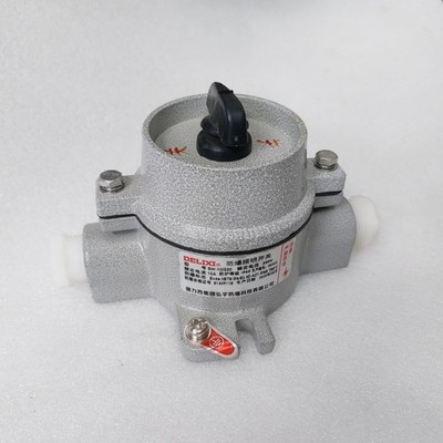 DELIXI ELECTRIC MODEL SW-10/220.. EXPLOSION-PROOF LIGHTING SWITCH