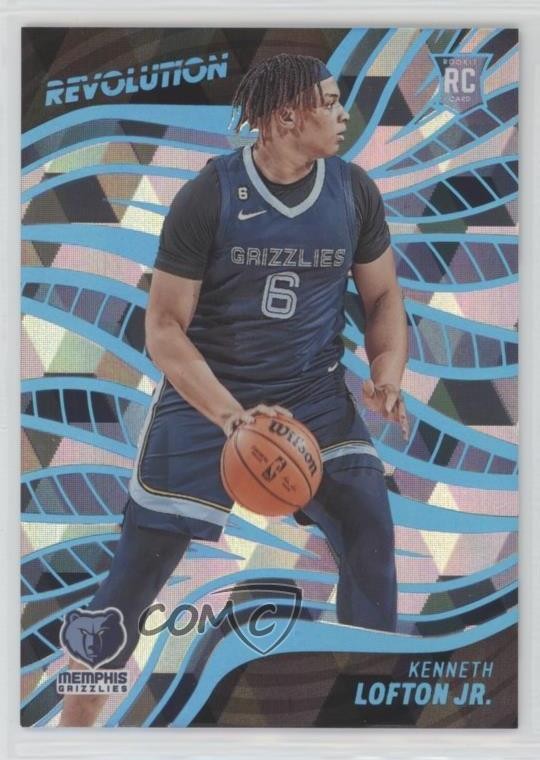 2022-23 Panini Revolution Rookies Cubic 5/50 Kenneth Lofton Jr #144 14zh