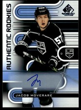 2022-23 SP Game Used Blue Auto Jacob Moverare Auto Los Angeles Kings #199