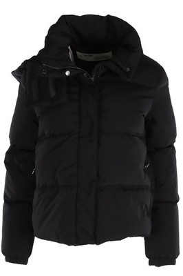 OFF-WHITE BLACK SHELL JACKET IT 38 UK 6