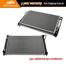 Radiator & AC Condenser Cooling Kit For 11-18 Nissan Altima 16-18 Maxima 3.5L V6