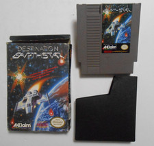 Destination Earthstar Nintendo Entertainment System NES Video Game W/Box