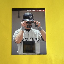 1996 Donruss Don Mattingly #301 New York Yankees Baseball Card