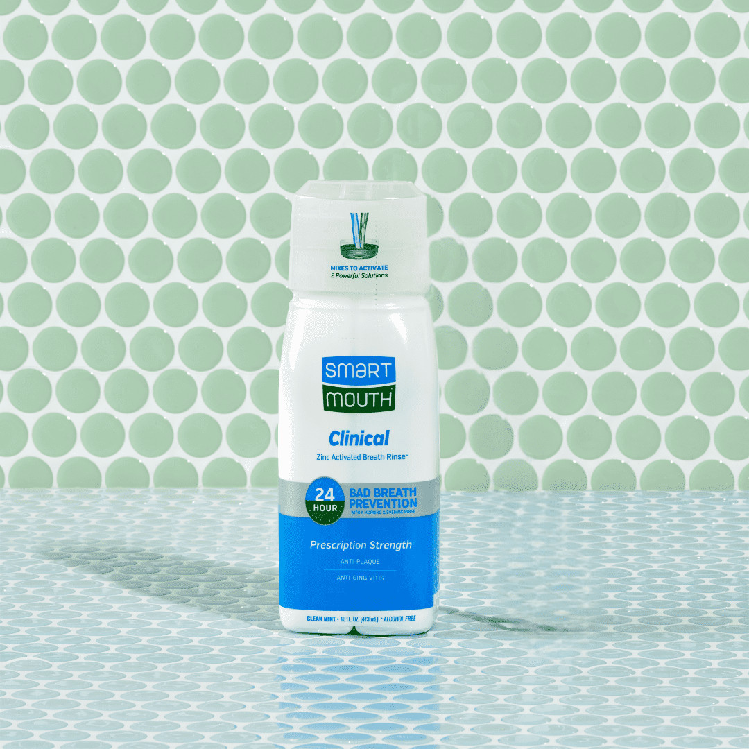SmartMouth Clinical Activated Breath Rinse 16 oz, Mint, Adult