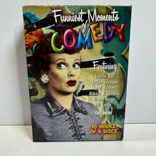 Funniest Moments of Comedy DVD 6-Disc Set Lucille Ball Jackie Gleason Abbott